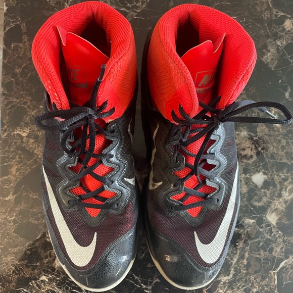 Black/Orange Nike Hyperdunks - Picture 3 of 7